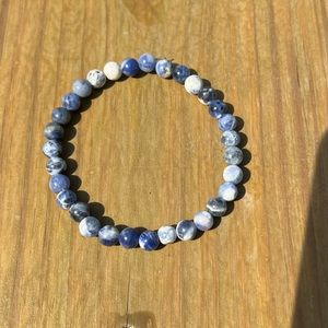 Blue bracelet